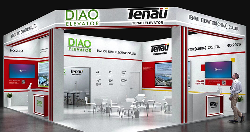 Компания TENAU ELEVATOR (CHINA) CO.,LTD. примет участие в Международной выставке лифтов в Аугсбурге, которая пройдет с 17 по 20 октября в Германии. Приглашаем всех клиентов посетить нас!